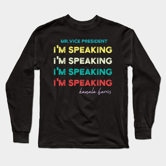 Im Speaking im speaking im speaking im speaking im3 Long Sleeve T-Shirt by Gaming champion